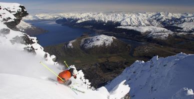 Skidåkning på Nya Zealand