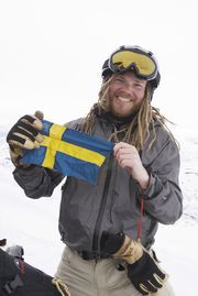 Solig fest på fjället
