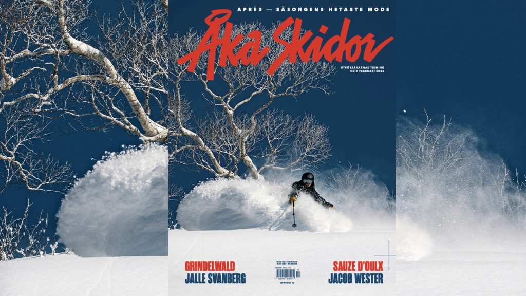 Nytt nummer av Åka Skidor – Jacob & Sofia Westers första omslag