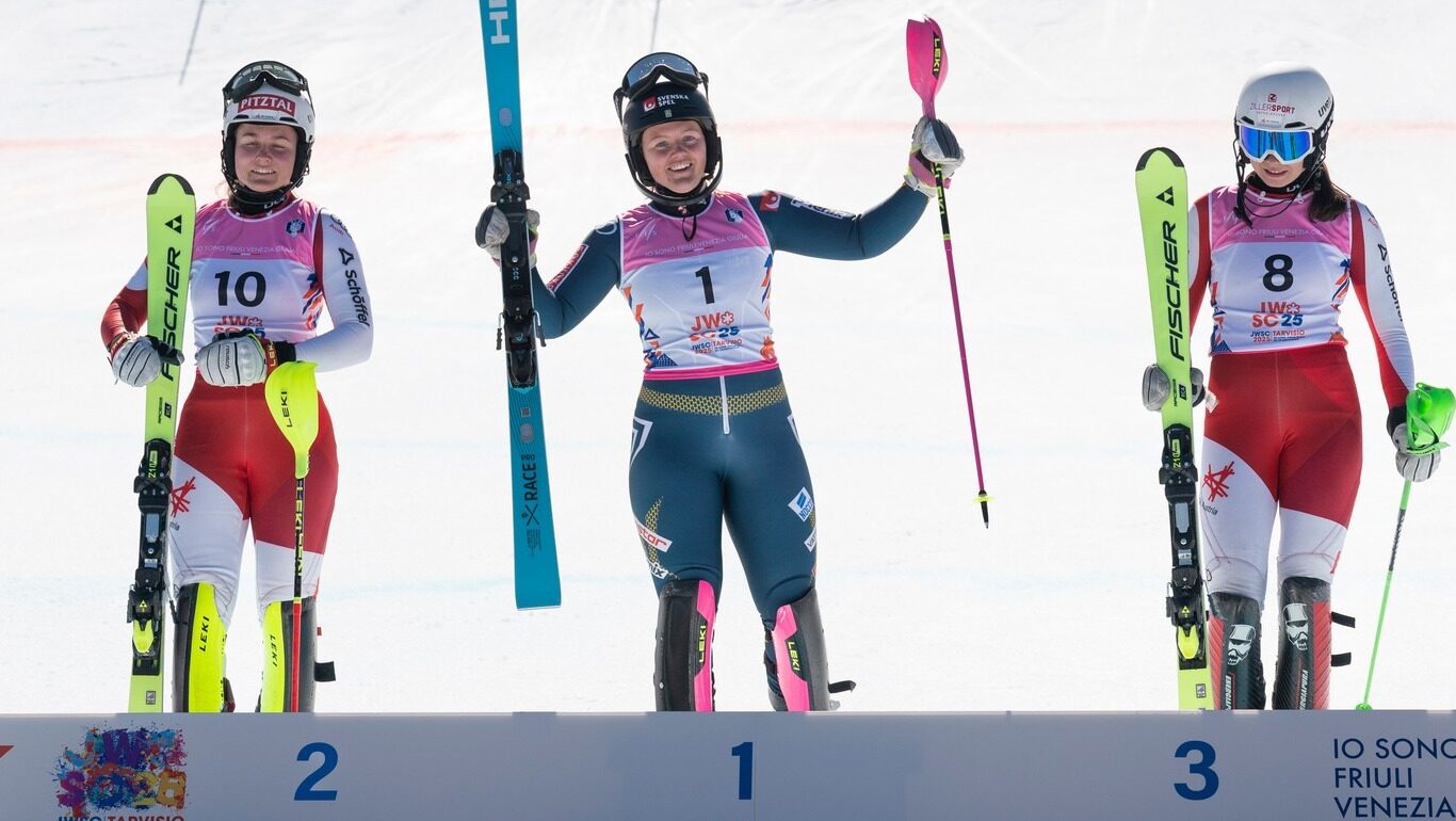 Cornelia Öhlund vinner JVMguld Åka Skidor